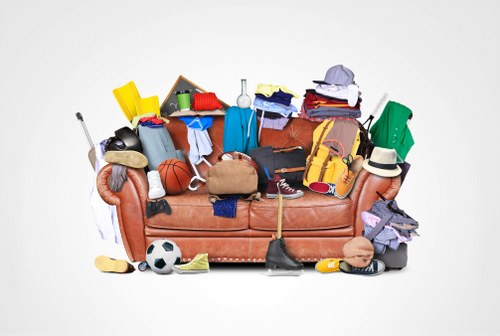 Professional movers assisting with a household move in Golders Green