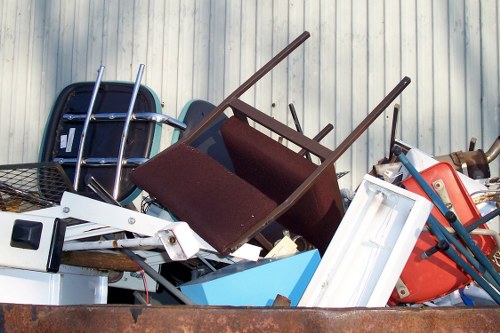 Advanced equipment used in construction waste clearance.