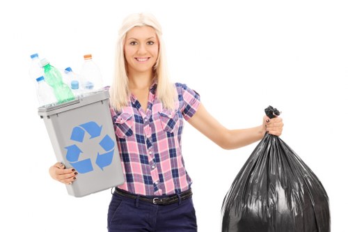 Community recycling program in Golders Green