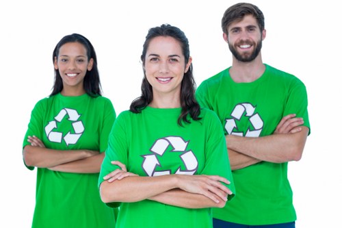 Recycling facilities for construction materials in Golders Green